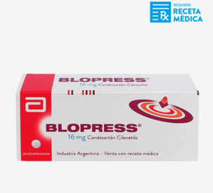 BLOPRESS 16 MG X 30 TAB