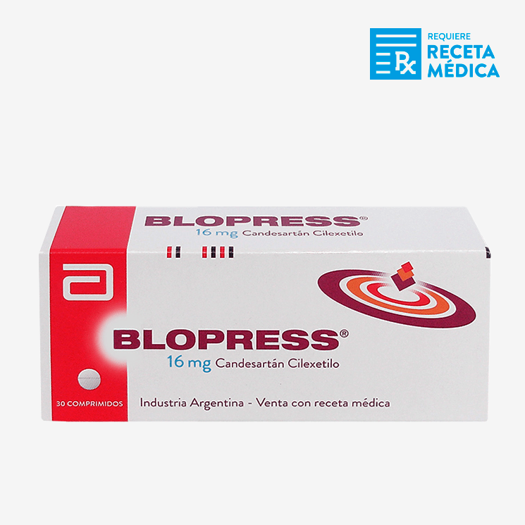 BLOPRESS 16 MG X 30 TAB