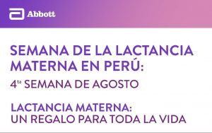 Semana de la Lactancia Materna en el Perú