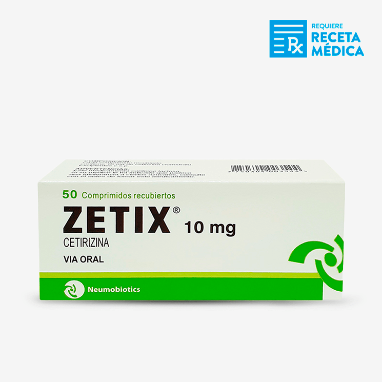 ZETIX 10MG compr rec x50