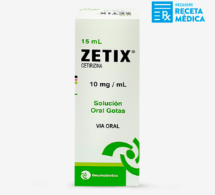 ZETIX 10MG/1ML SOL.ORAL GTS15ML VTA