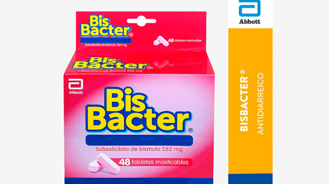 Bisbacter 262 mg x 48 tabletas mast(589665) s