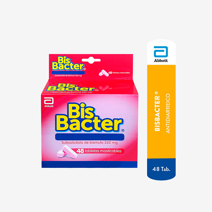 Bisbacter 262 mg x 48 tabletas mast(589665) s