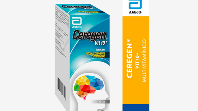 Ceregen vit 10+solucion x 180 ml(590710) s