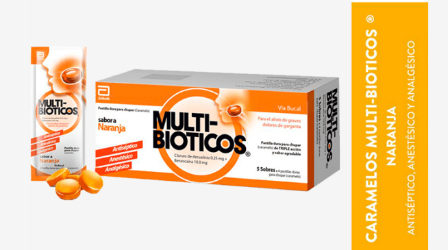 Multibioticos caram naranja x 5 sobres(588543) s