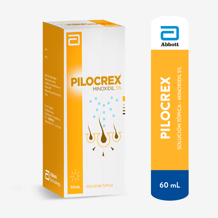 Pilocrex 5 % soluc.p/pulveriz cutanx60ml(510675) s