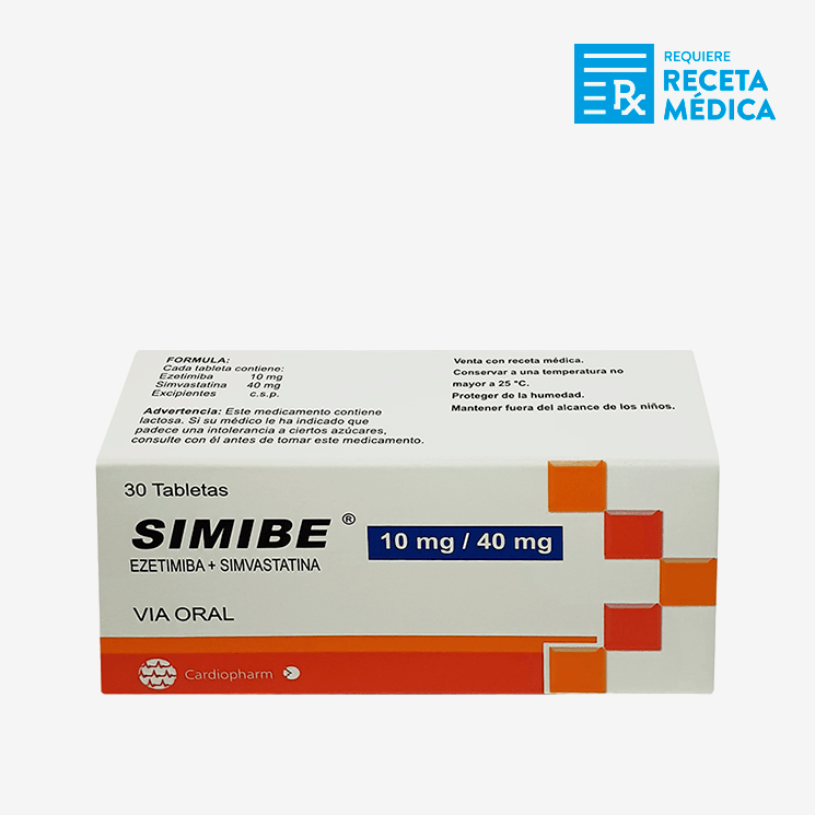 Simibe 10mg/40mg tabletas x30