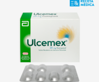 Ulcemex 20mg caps lib retard x14