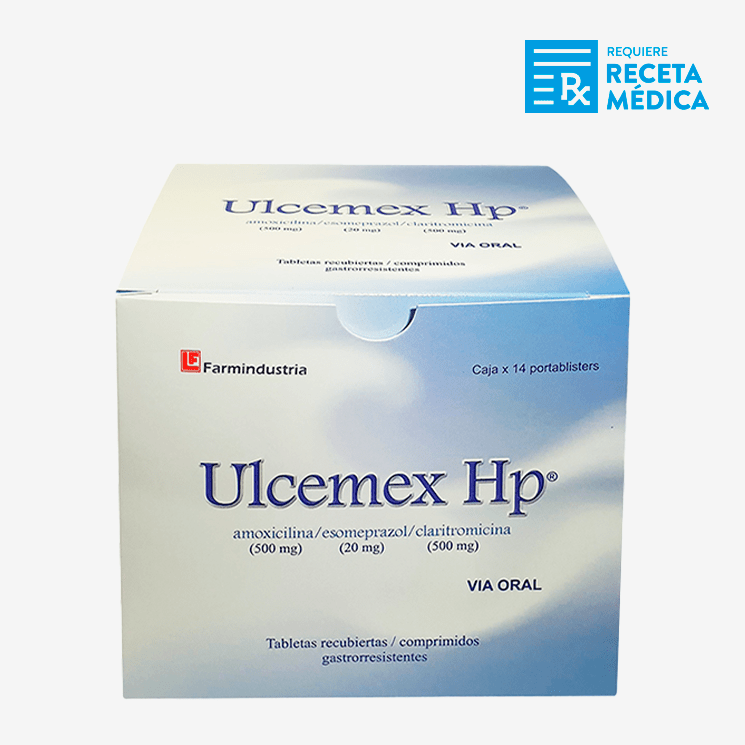 Ulcemex hp caja x 14 sobres