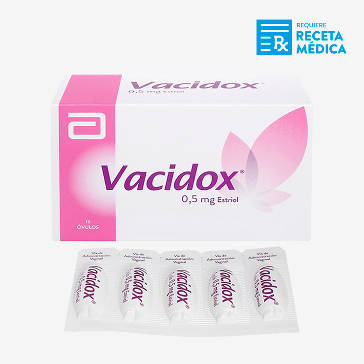 Vacidox 0.5mg x15 ovulos vta